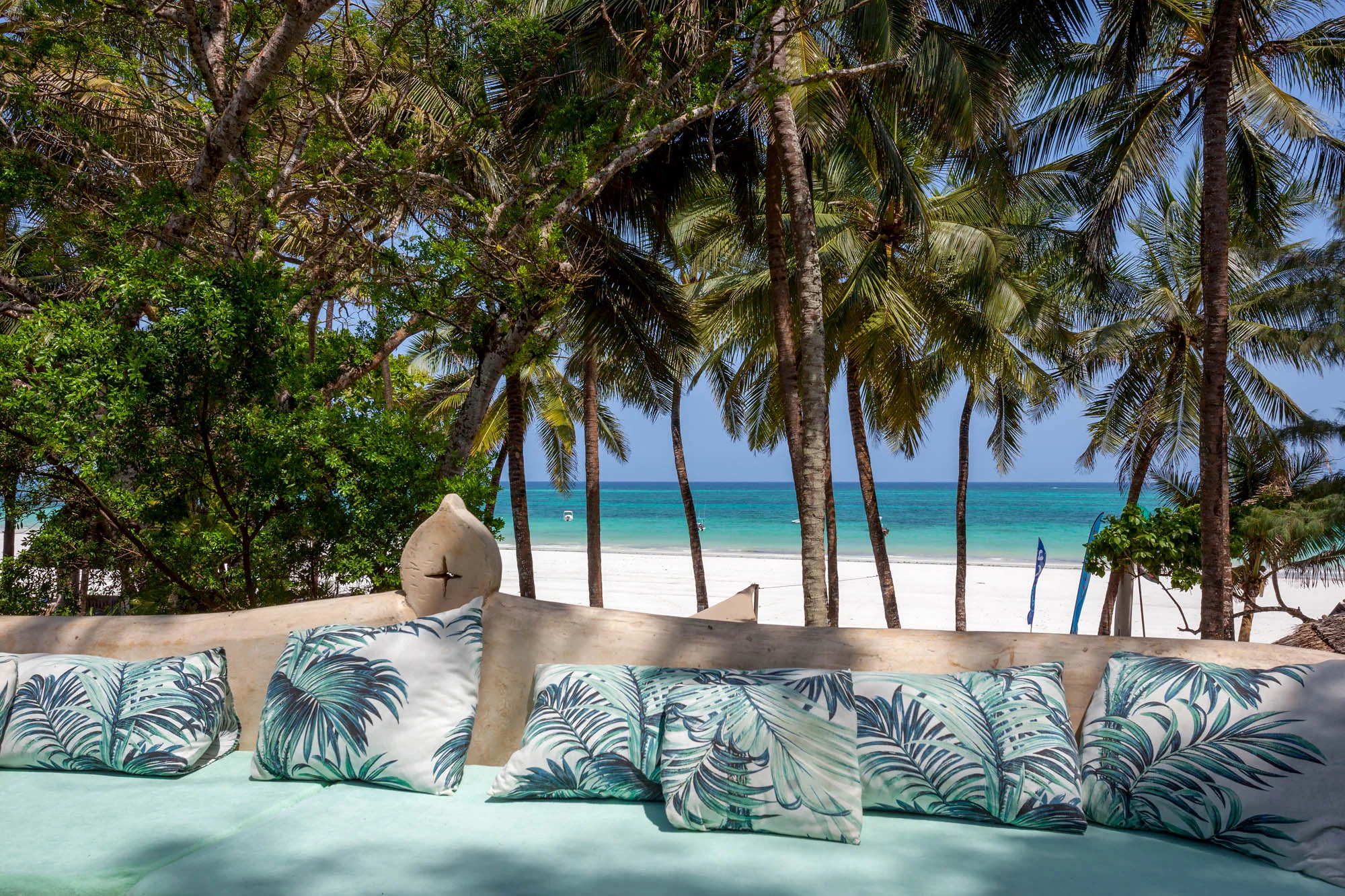 Kenyaways Kitesurfing and beach hotel in Diani Beach Kenya